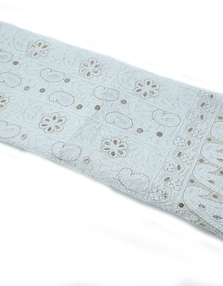 ChickanKari w/ Gota Work - White