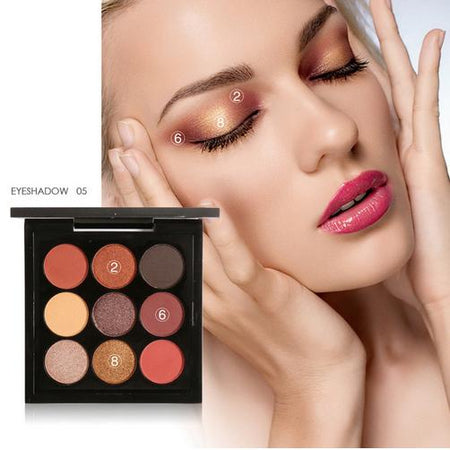 Focallure 9 Colors Earthtone Eye Shadow