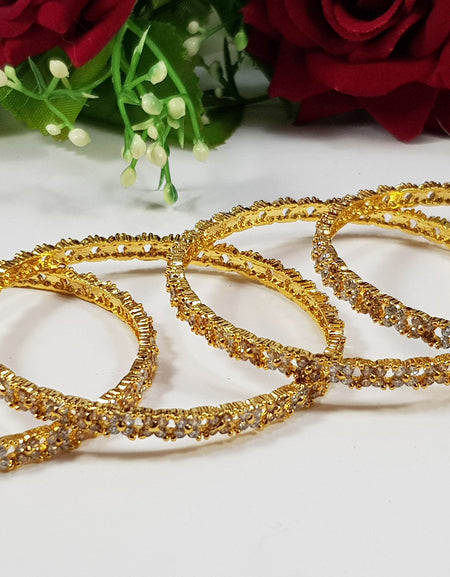 Thin Zircon Bangles