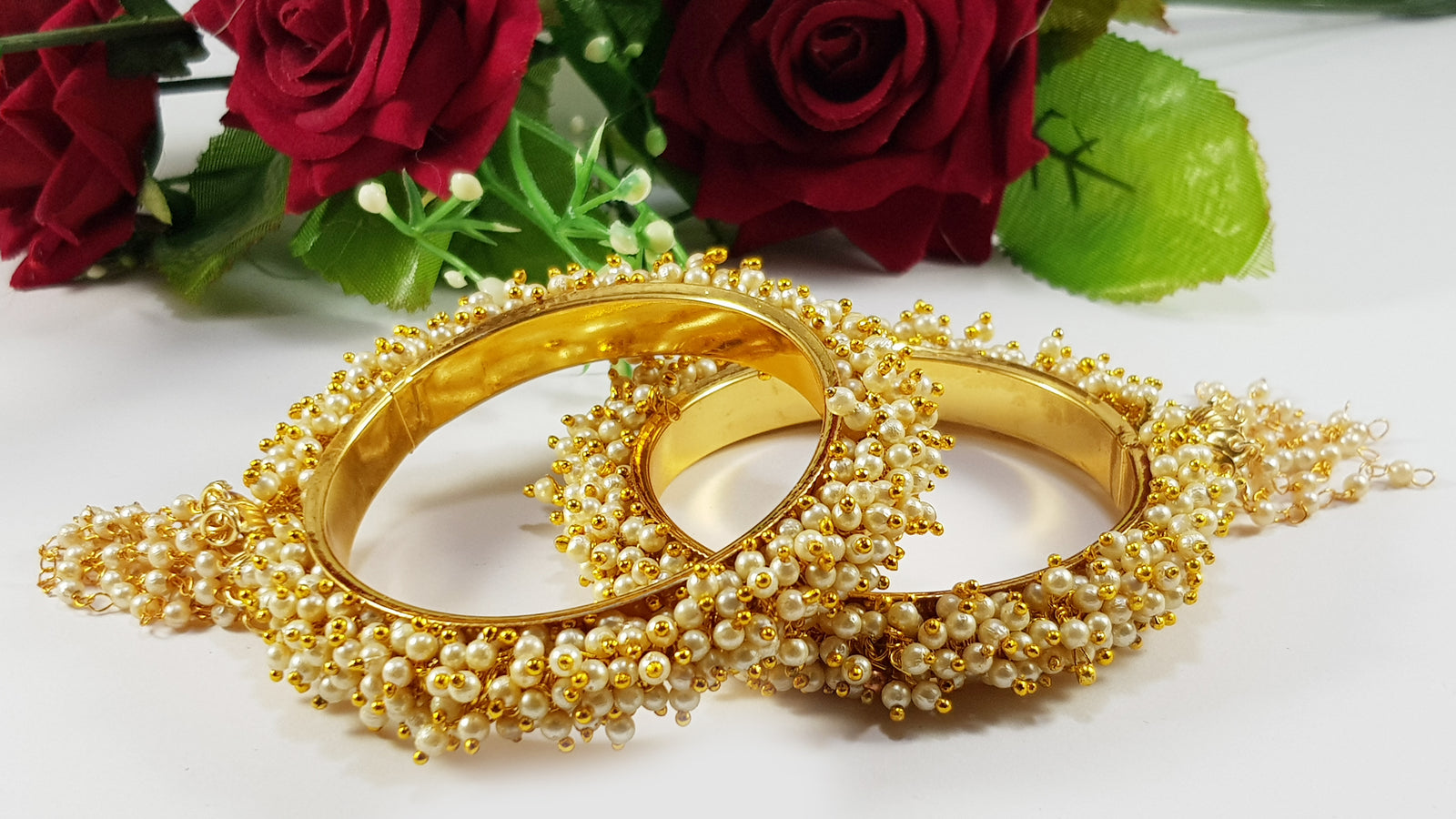 Bahubali Kundan Bangles