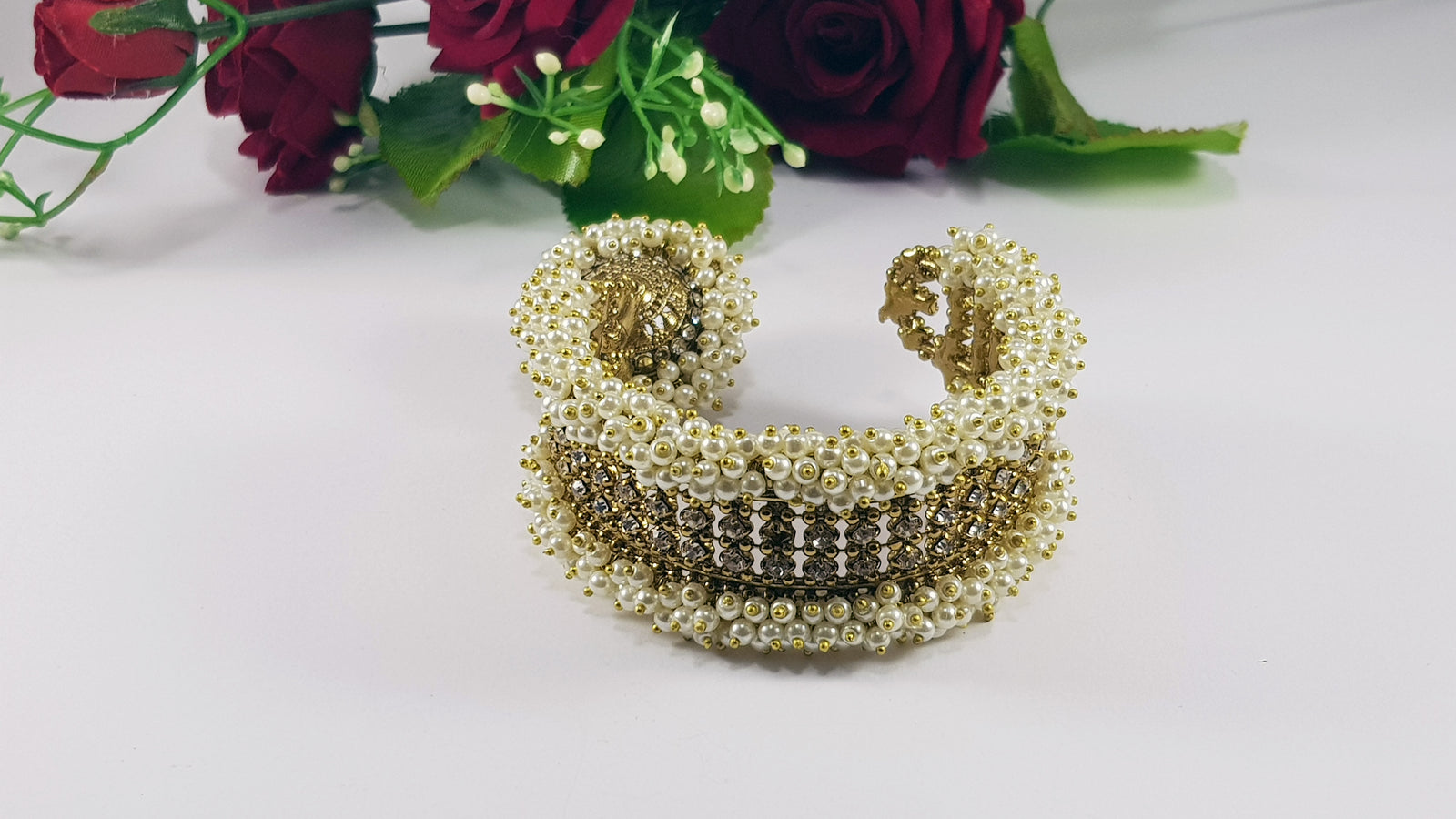 Adjustable Kundan Bracelet