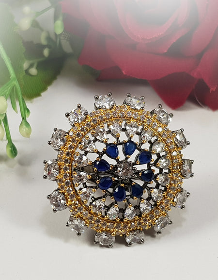 Blue Turkish Ring