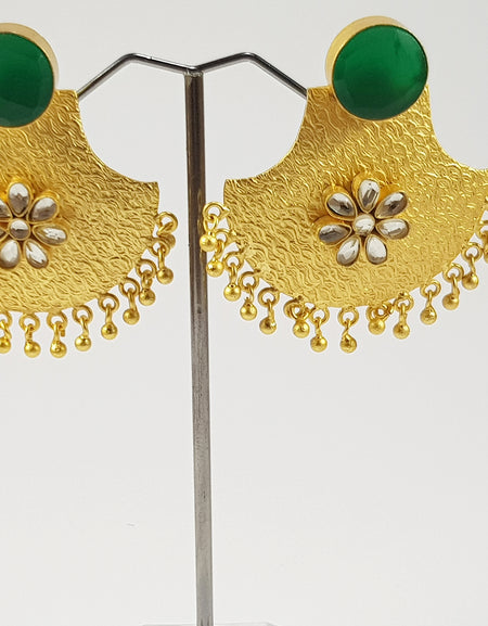 Green Earrings