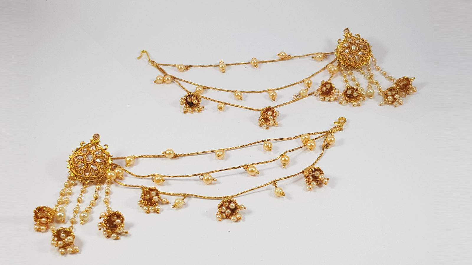 Indian Kundan Baahubali Earrings