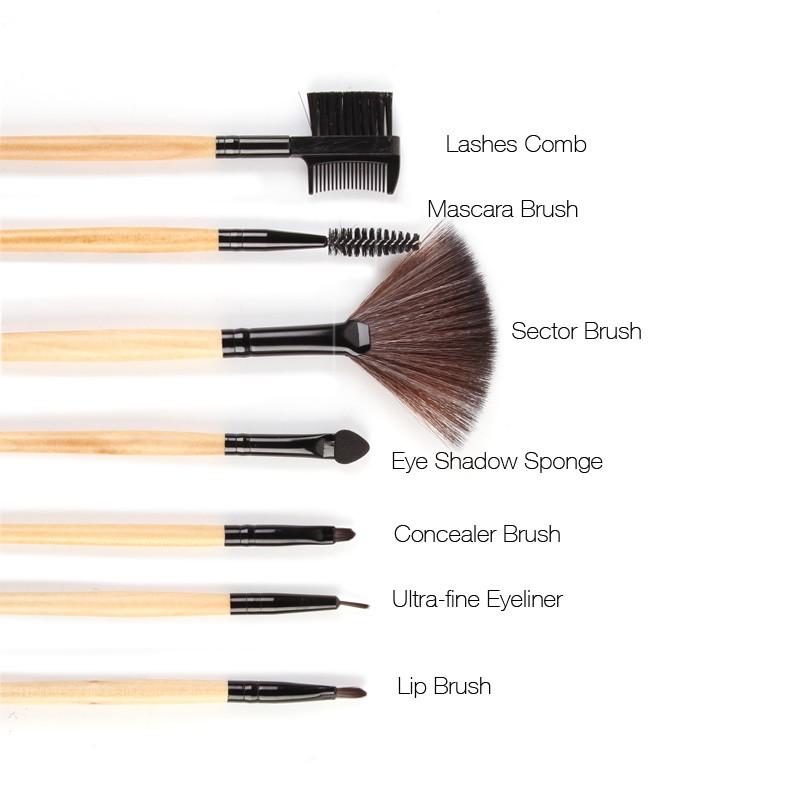 Makeup Brush Set 32 Pcs (2 Colors)