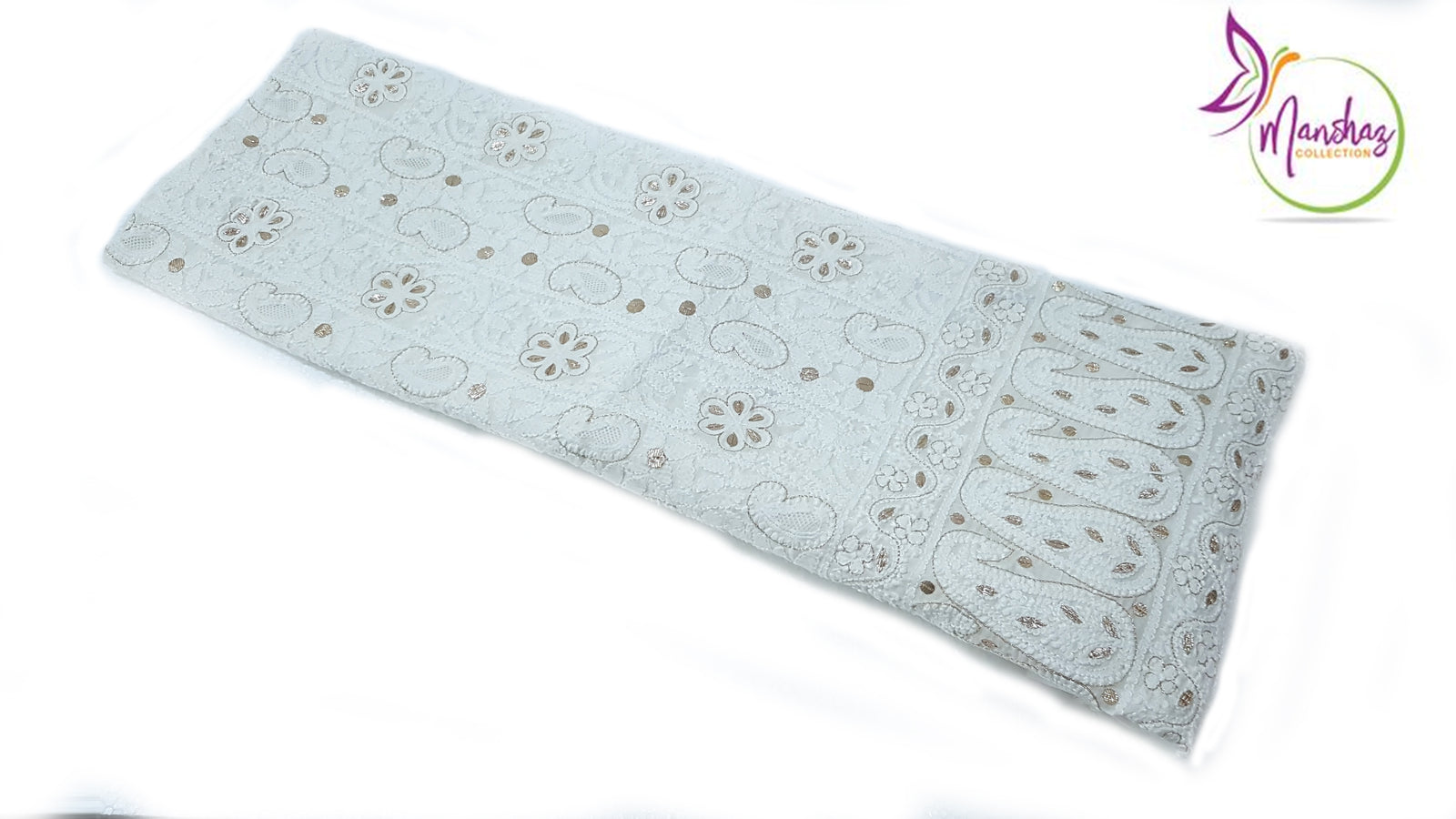 ChickanKari w/ Gota Work - White