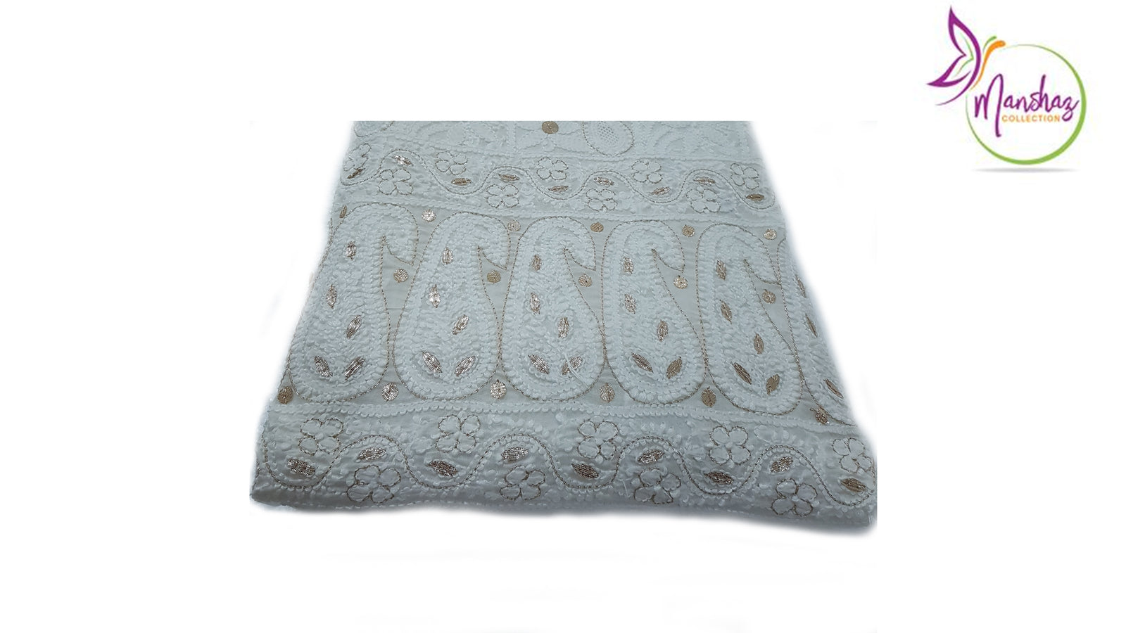 ChickanKari w/ Gota Work - White