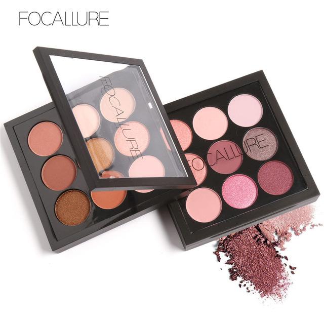 Focallure 9 Colors Earthtone Eye Shadow