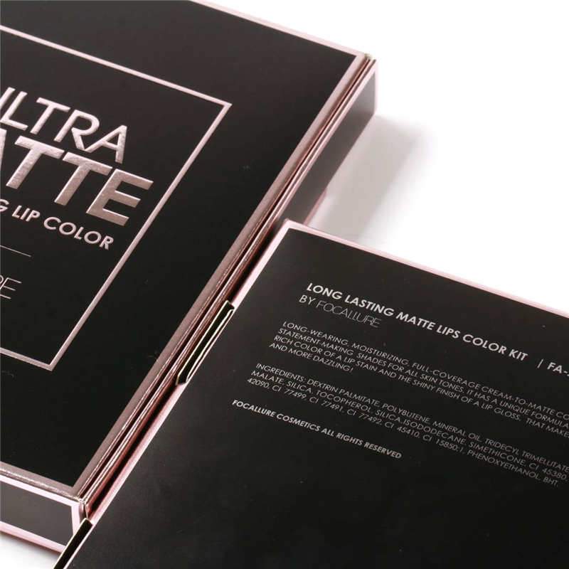 Focallure Waterproof Matte Liquid Lipstick (Pack of 3)