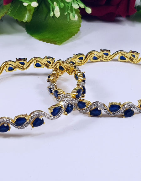 Blue Stone Bangles