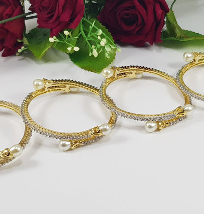 Bangles with Pearls