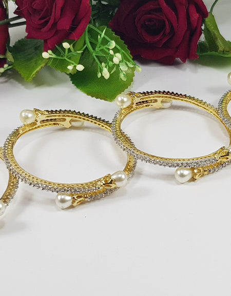 Bangles with Pearls