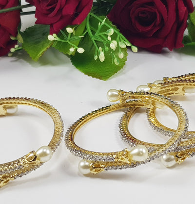 Bangles with Pearls
