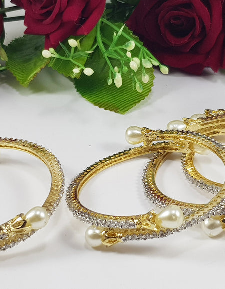 Bangles with Pearls