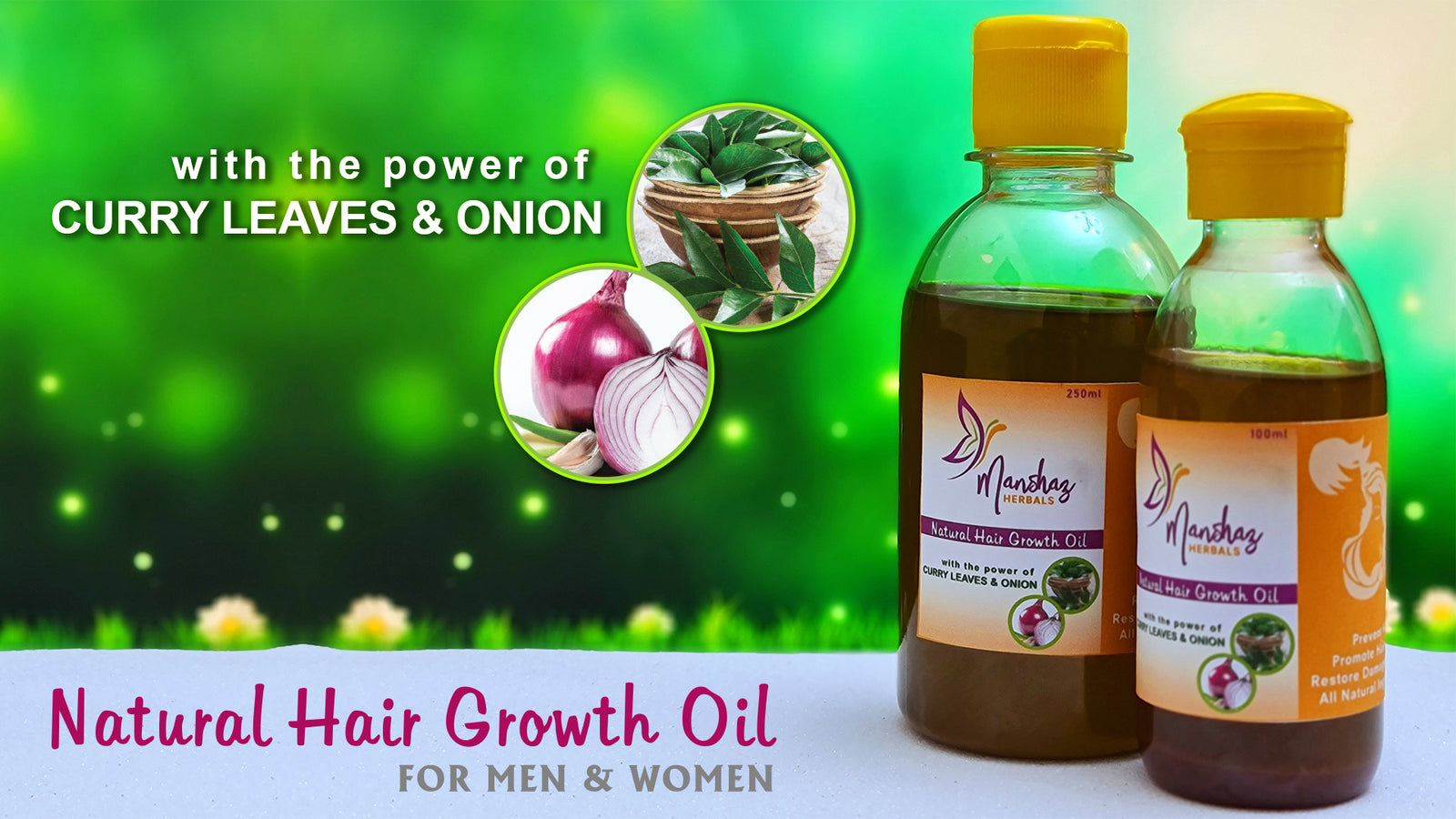 Natural Hair Growth Oil