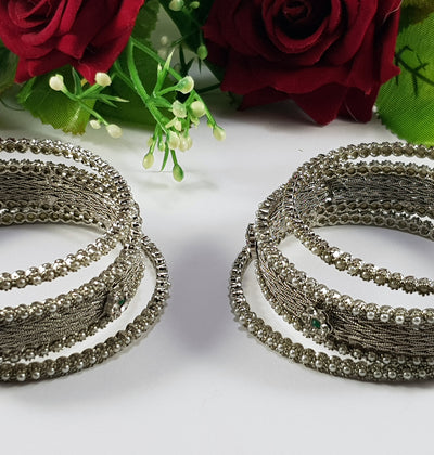 3 Piece Kundan Bangles