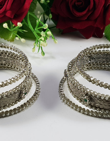 3 Piece Kundan Bangles