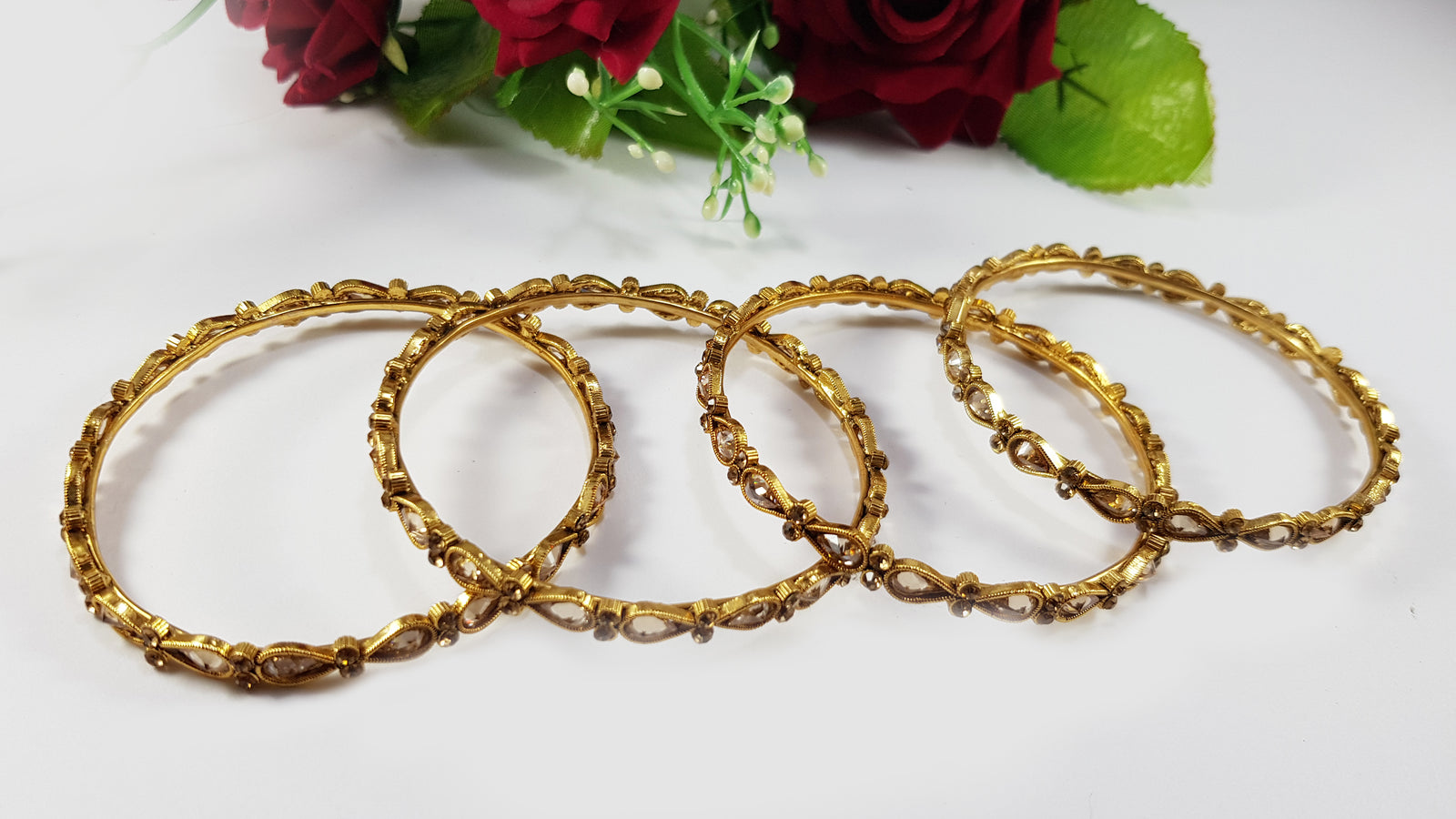 Think Kundan Bangles