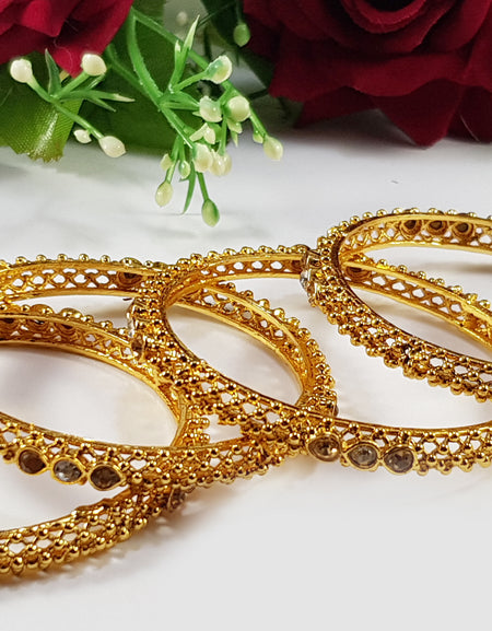 Kids Kundan Bangles