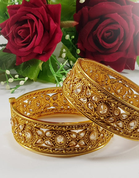 Openable Kundan Bracelets