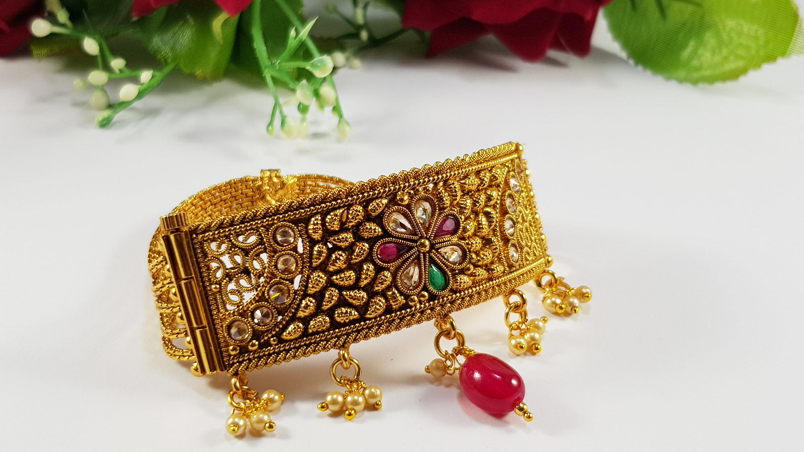 kundan bracelet design 2