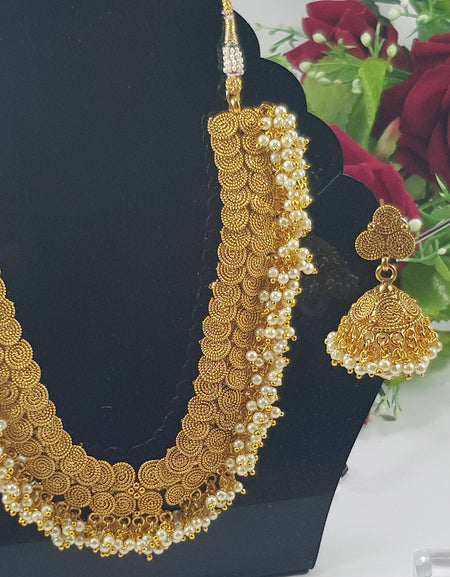 Indian Kundan Party Set With Pearls