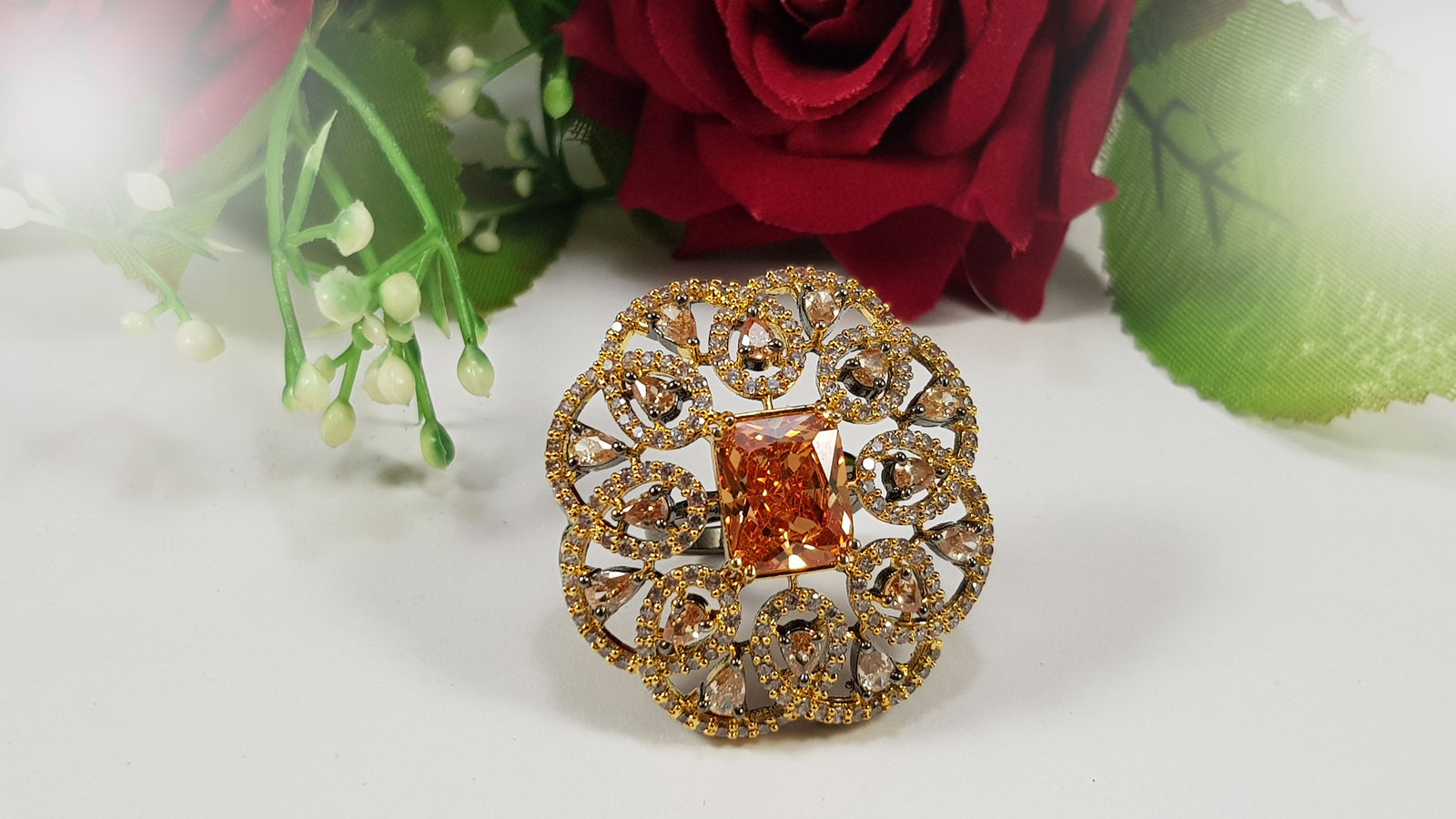 Turkish Ring - Champagne