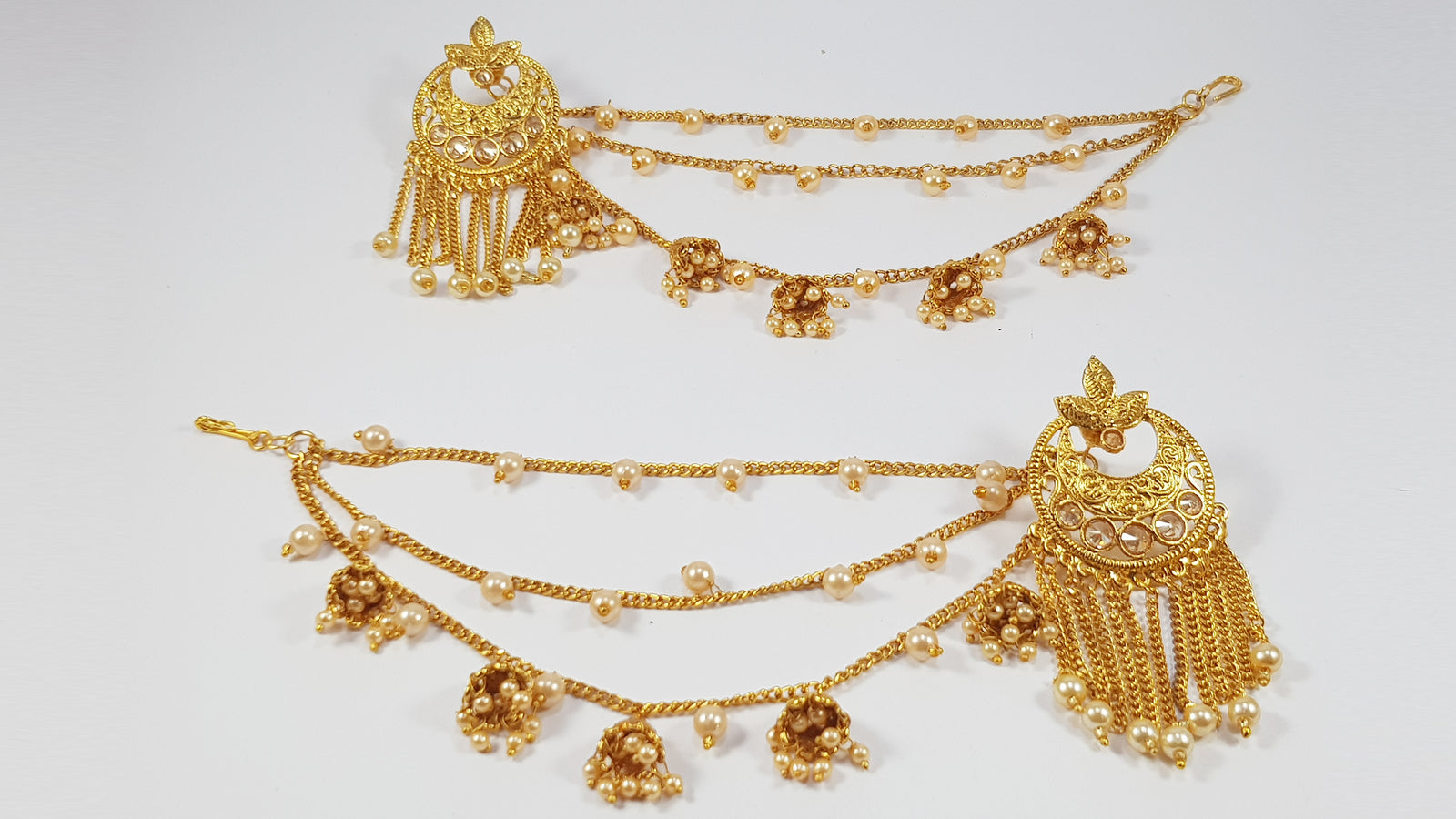 Baahubali Earings with Sahara