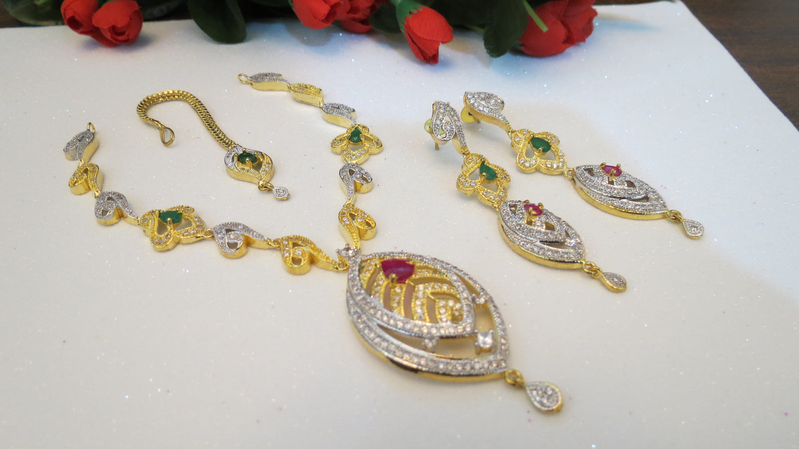 Multi Stone Jewelry Set