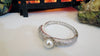 Silver Bracelet With Pearl