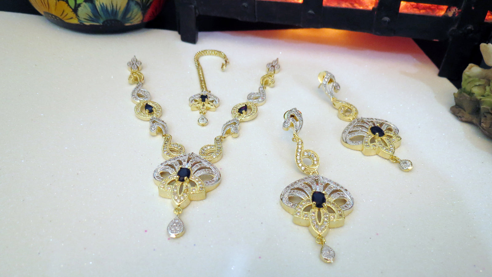 Black Stone Party Set