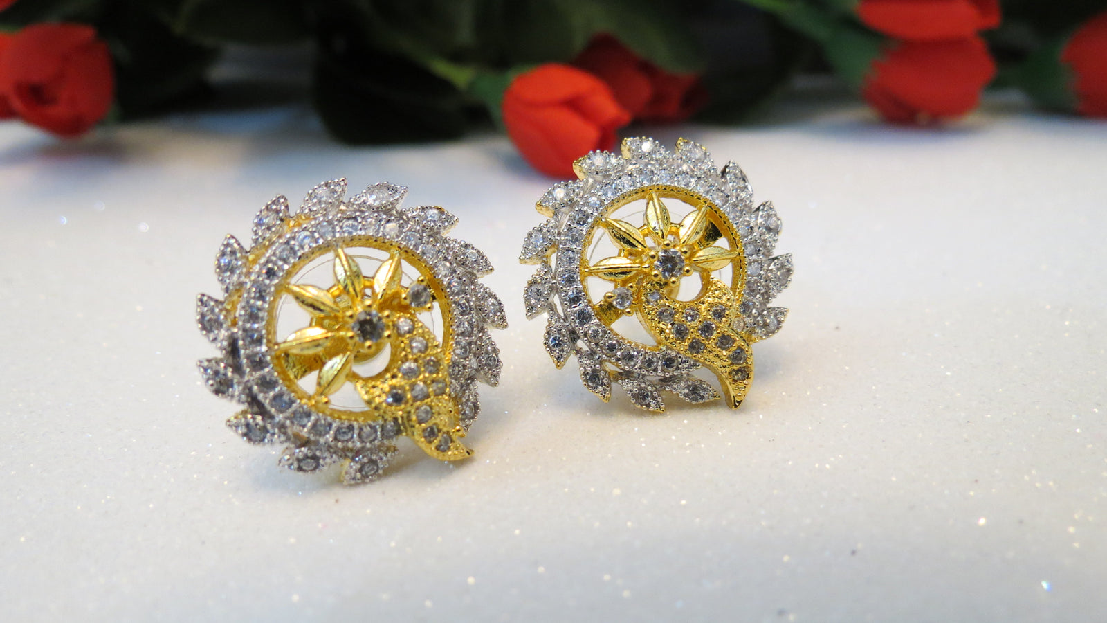 Sun Shape Zircon Tops